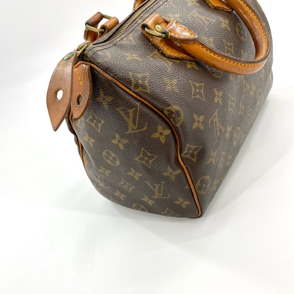 Louis Vuitton Brown Monogram Speedy 25 Handbag - Picture 5 of 9